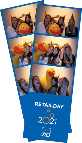 Voorbeeld photobooth strookjes